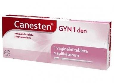 CANESTEN GYN 1 DEN 0,5G vaginální neobalené tablety 1