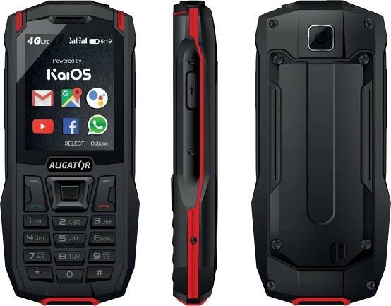 ALIGATOR K50 eXtremo černo-červený