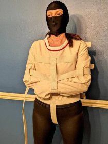 Straitjacket Restraint Straightjacket Canvas Replica Advanced Security Unisex Straitjacket Asylum Costume Collectable