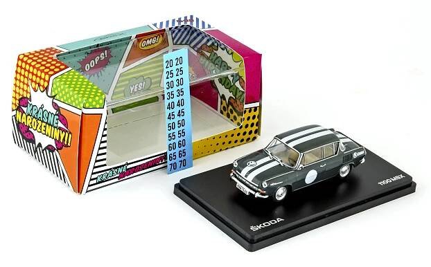„Narozeninové modely“ 1:43 se speciálními polepy a krabičkami od Abrexu – MODEL DEPO