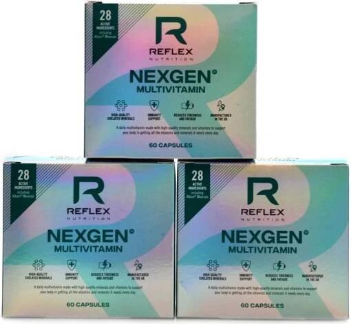 Reflex Nutrition Nexgen Sports Multivitamin 2 x 60 kapslí