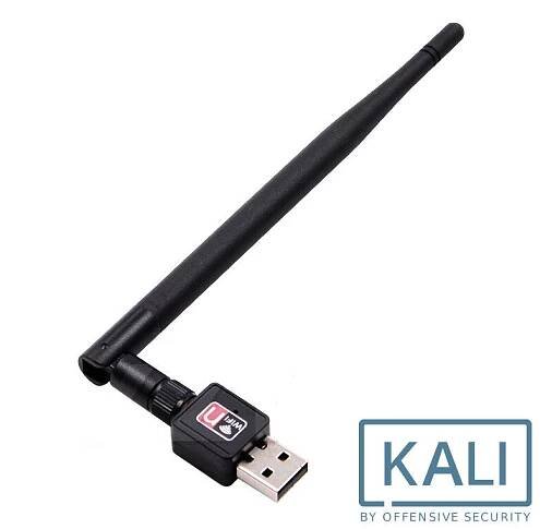 USB WiFi adaptér Kali Linux / Aircrack kompatibilní hack WiFi síť 5dBi anténa
