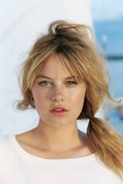 Camille Rowe - Nose, Lip, Eyebrow, Shoulder, Eyelash, Jaw...