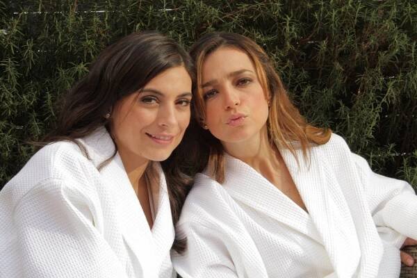 Ana Brenda Contreras, Marianna Burelli - El que busca encuentra - Z natáčení