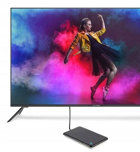 TELEVIZE KIANO ELEGANCE TV 43" SMART TV LED 4K UHD PVR WIFI ČERNÁ Typ televizoru LED