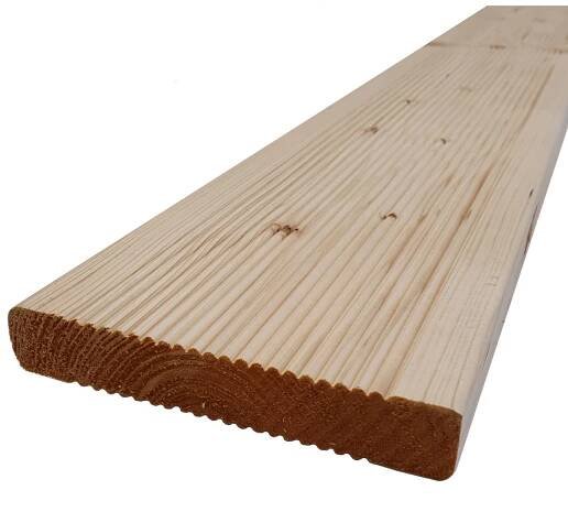 Asko Terasové prkno smrk, oboustranně jemná drážka, 24 x 143 x 2000 mm nakoupit u OBI