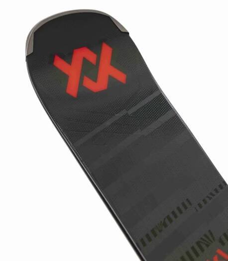 Sjezdové lyže VÖLKL PEREGRINE 72 + RMOT3 12 GW B - grey/red 163