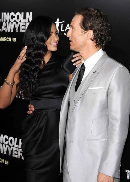 Matthew McConaughey and Camila Alves