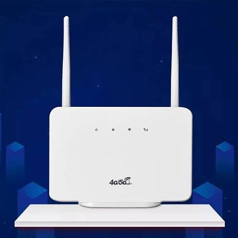 Router Modem 4G+ LTE WIFI na SIM kartu 300 Mbps 802.11 b/g/n Provozní standard LAN portů nespecifikováno