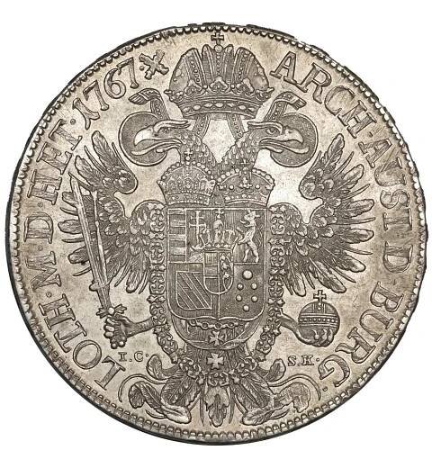 Josef II. - tolar 1767, Vídeň, vzácný