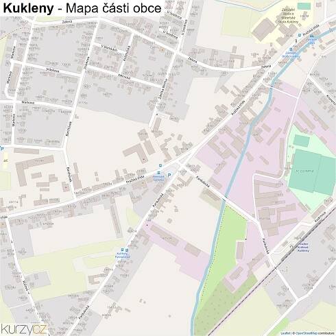 Kukleny - mapy | Kurzy.cz