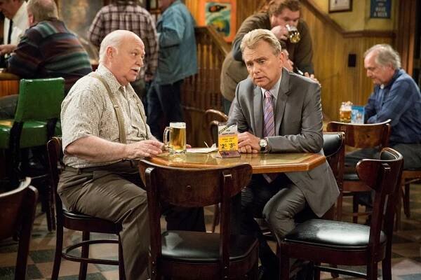 Sullivan & Son, Brian Doyle-Murray (L), Pat Sajak (R), 'Hank Hallucinates', Season 2, Ep. #6, 07/25/2013, ©TBS