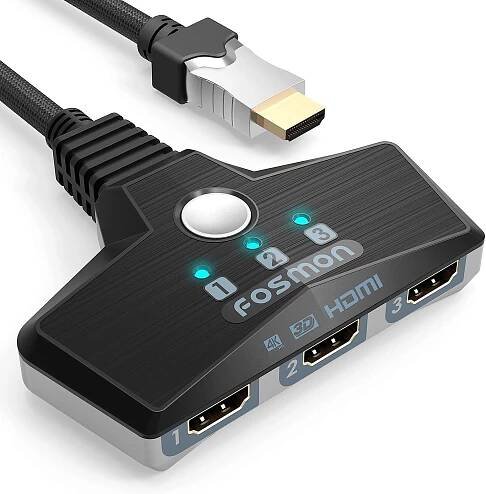 Fosmon-HD8138-4K-30Hz-3-Port-HDMI-přepínač