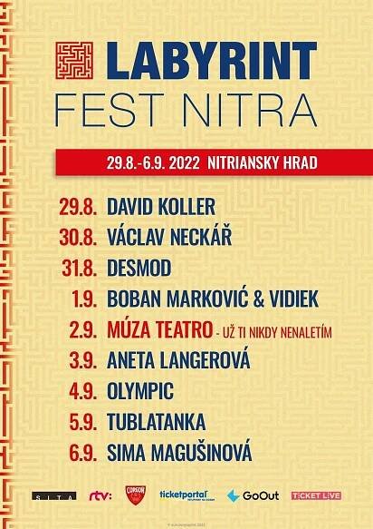 LABYRINTFEST Nitra 2022 | kamdomesta.sk 