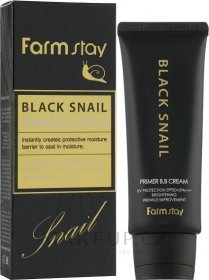Koupit BB krém s černým šnečím mucinem - FarmStay Black Snail Primer BB Cream SPF50+/PA na makeup.cz — foto 50 ml