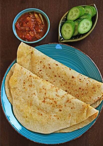 Dhal Puri | Trinidad Split Pea Stuffed Flatbread