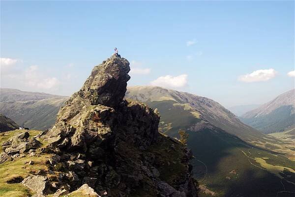 HELM CRAG, THE SUMMIT ROCK
