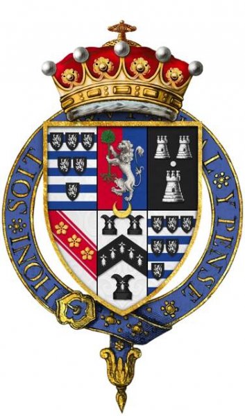Soubor:Coat of arms Sir Robert Cecil, 1st Earl of Salisbury, KG.png