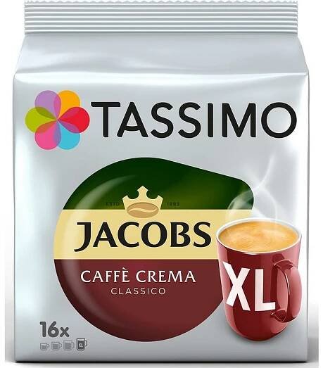 Tassimo Jacobs Krönung Café Crema XL 16 porcí