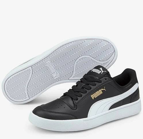 Puma - Černé dětské tenisky Puma Shuffle Jr. | ZOOT.cz