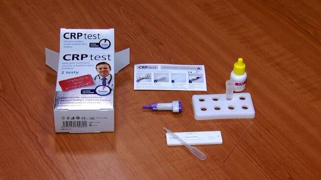 Domácí test CRP nám ukázal, že jsou antibiotika zbytečná. Není pro každého