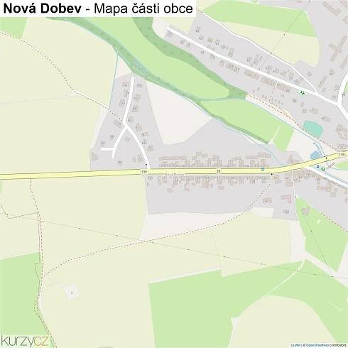Nová Dobev - mapy | Kurzy.cz