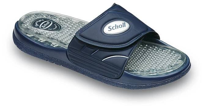 Scholl AQUAJETS - modré zdravotní pantofle