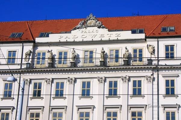 Brno - palác Padowetz - Dům, budova
