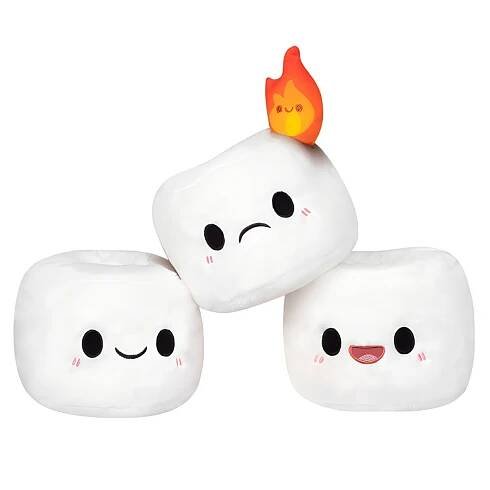 Plyšoví Marshmallows na špejli Squishable - Svět Kawaii