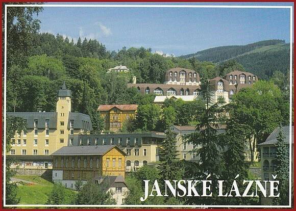 Janské Lázně * pohled na část města * Trutnov (Krkonoše) * B281 | Aukro