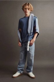 Loose Fit Jeans - Světlý denim blue - DĚTI | H&M CZ