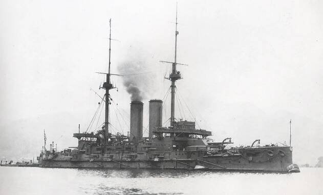 File:Japanese battleship Mikasa.jpg - Wikimedia Commons
