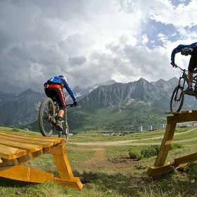 The Downhill Bike Park in Trentino