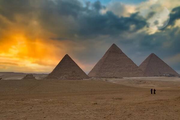 Stavbě egyptských pyramid pomohlo ztracené rameno řeky Nil