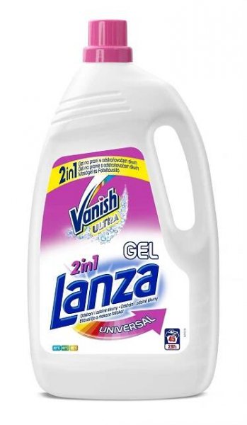 LANZA Ultra 2v1 Gel Universal 2,97 l (45 praní)