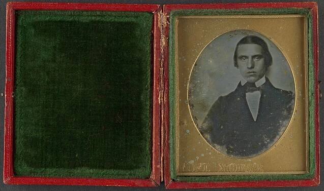 [Portrait of a Young Man], Samuel F. B. Morse  American, Daguerreotype