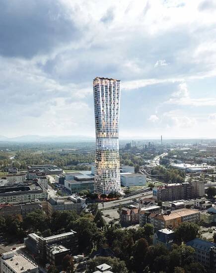 Mrakodrap v Ostravě? Podloží není ideální, projekt se znovu mění