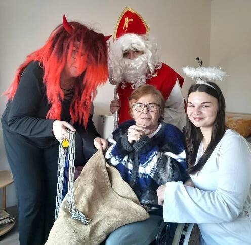 Návštěva Mikuláše | Alzheimer Home
