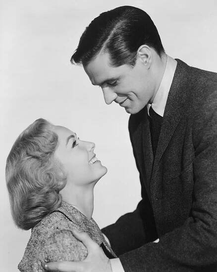 John Gavin and Vera Miles in Psycho (1960)