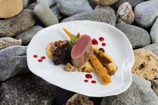 2x Lamm mit Pastinaken,Quinoa und Preiselbeeren DSC09725
