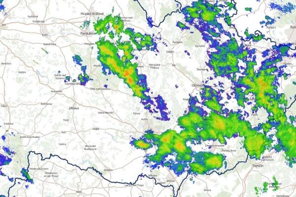 Vydatný déšť v Česku zvedl hladiny řek : Meteopress | Předpověď počasí, aktuální počasí