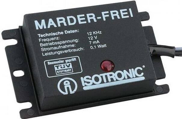 Marder-Frei Plašič kun a jiných hlodavců na 12V Isotronic