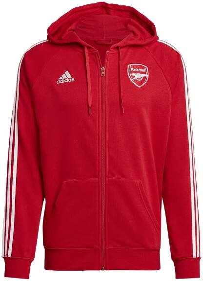 Mikina ARSENAL FC DNA Full-zip scarle
