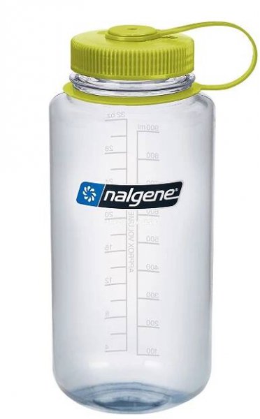 Láhev NALGENE Wide Mouth Sustain 1000ml - CLEAR - 50% recyklát jen za 390 Kč