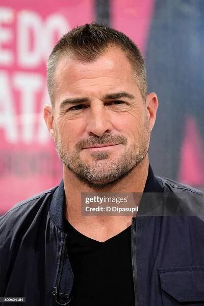 George Eads visits "Extra" at their New York studios at H&M in Times...