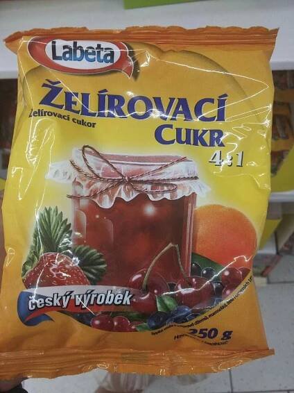Podrobné informace o potravině Cukr želírovací 4:1