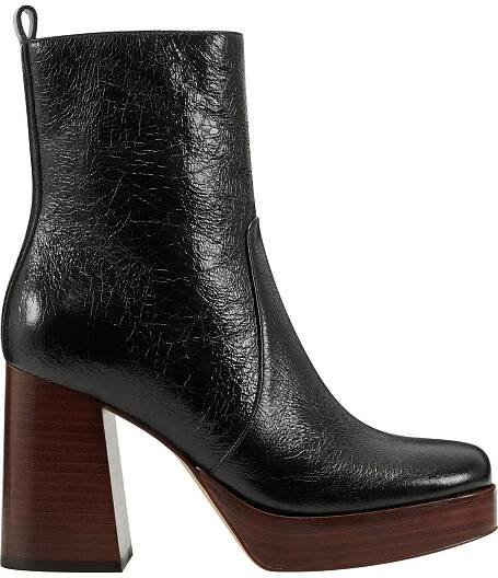 Marc Fisher LTD Marysa Block Heel Platform Bootie, Alternate, color, Black 01