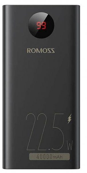 Powerbanka Romoss PEA40PF 40000mAh, 22,5W (černá)