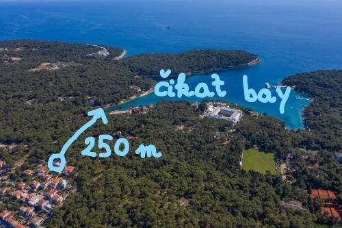 Příroda nedaleko apartmánu