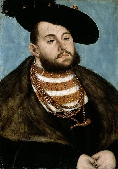 Portrait de Jean-Frédéric le Magnanime, électeur de Saxe